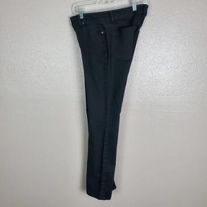 Talbots Black Heritage Mid Rise Straight Leg Jeans 6P/28